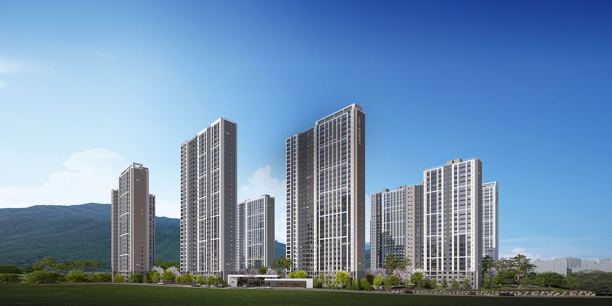 상방공원 호반써밋 조감도 2